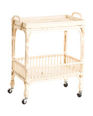 Rattan Bar Cart | TJ Maxx
