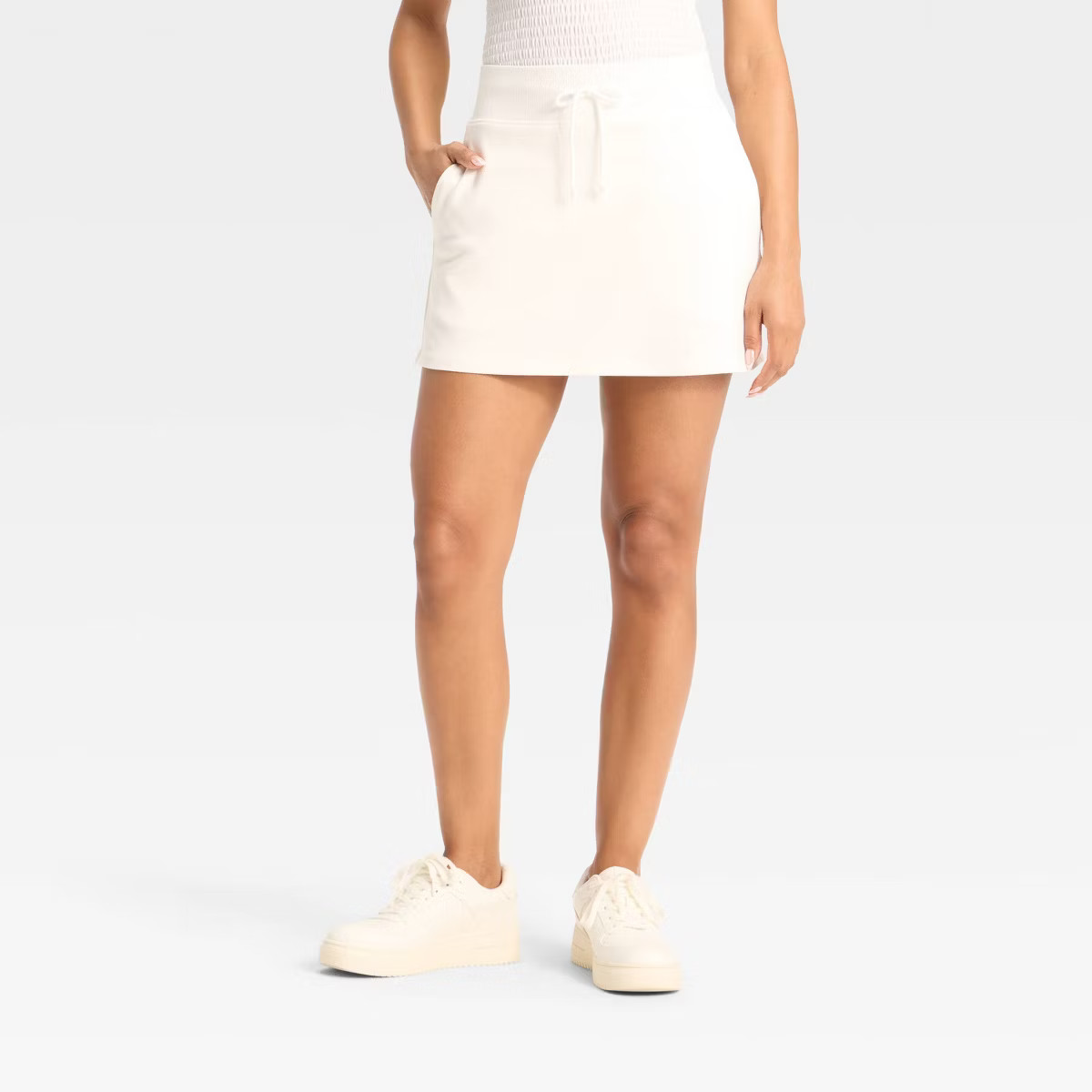 Women's Mid-Rise Interlock Skort - Wild Fable™ | Target