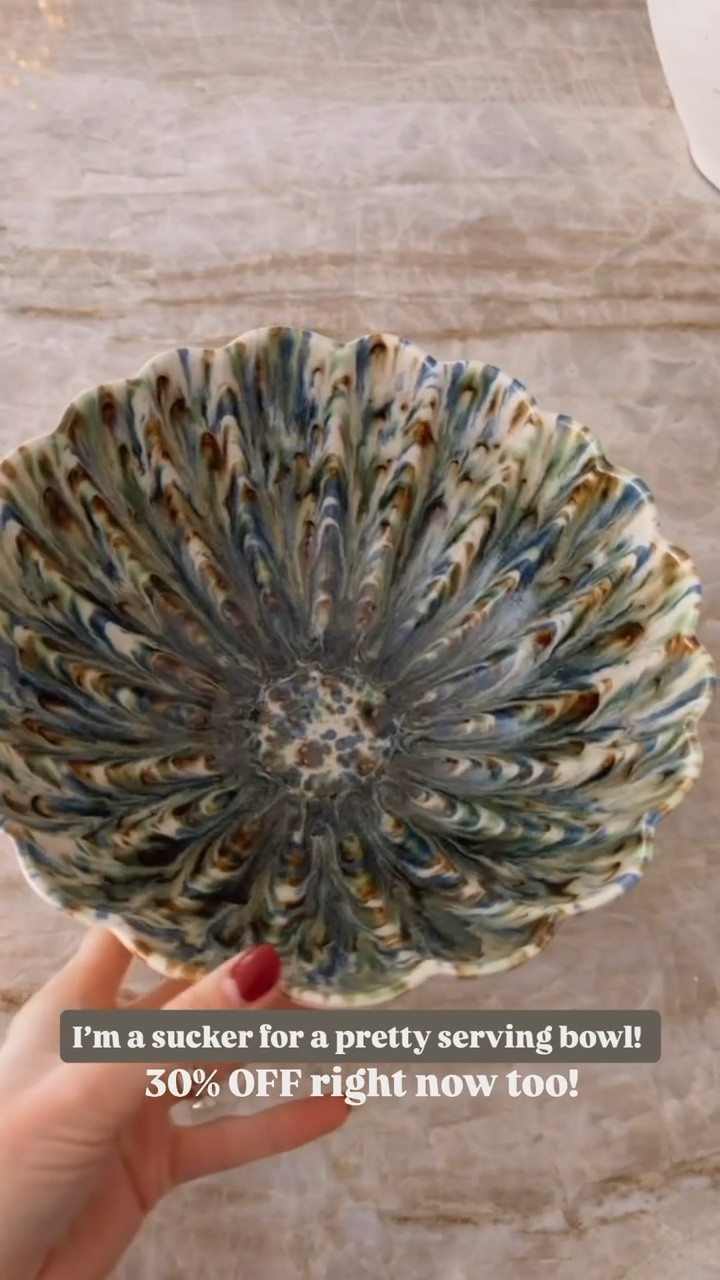 This serving bowl is stunning! It’s currently 30% off for Black Friday at Anthropologie!

Loverly Grey, Black Friday, cyber week, hostess gifts, serving bowl 

#LTKSaleAlert #LTKCyberWeek