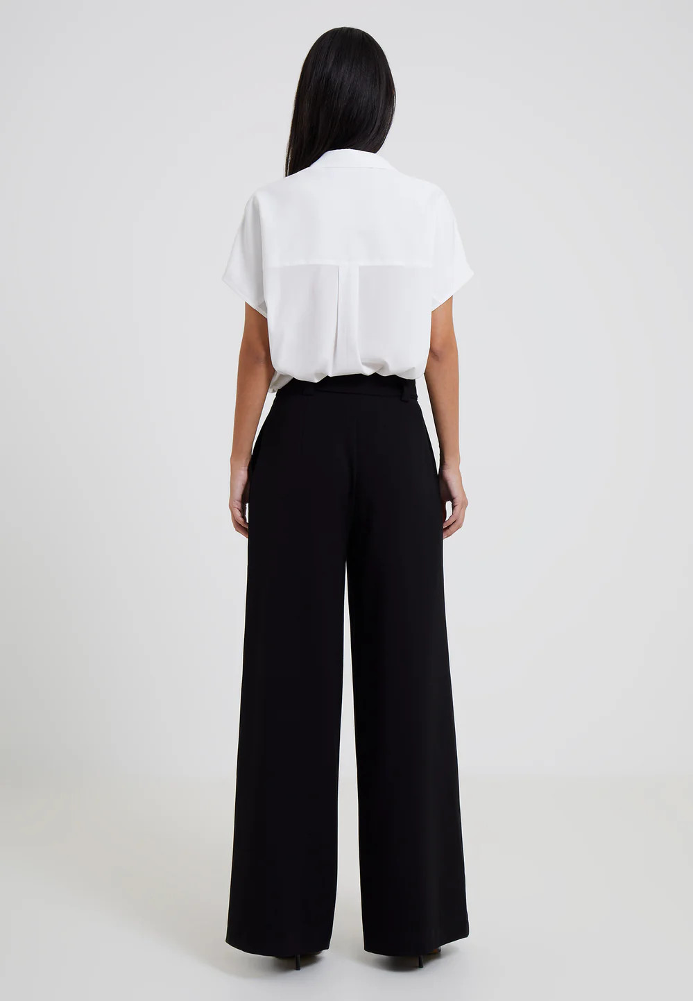 Whisper Belted Palazzo Trousers | French Connection (UK)
