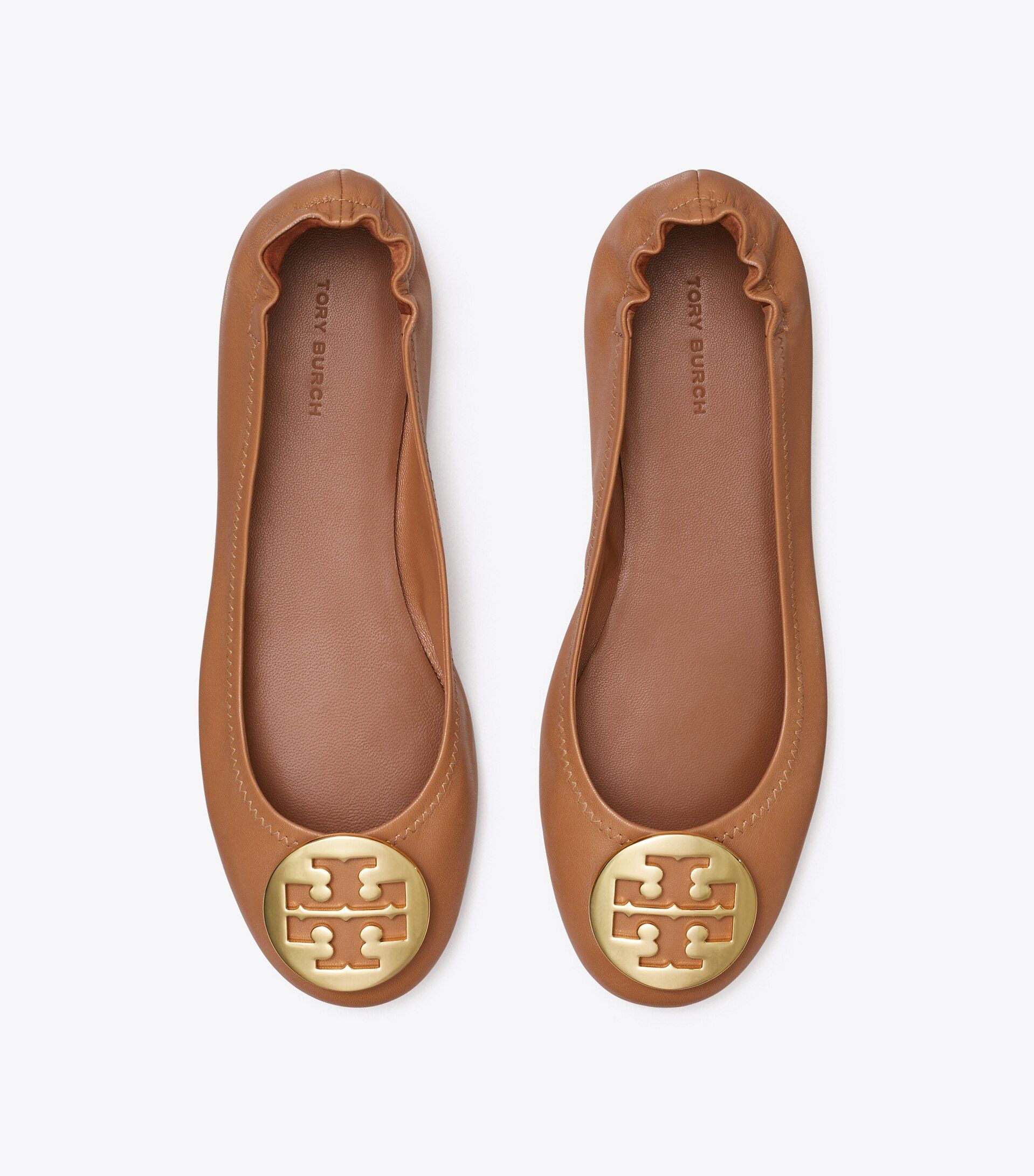 Minnie Travel Ballet Flat, Leather | Tory Burch (US)