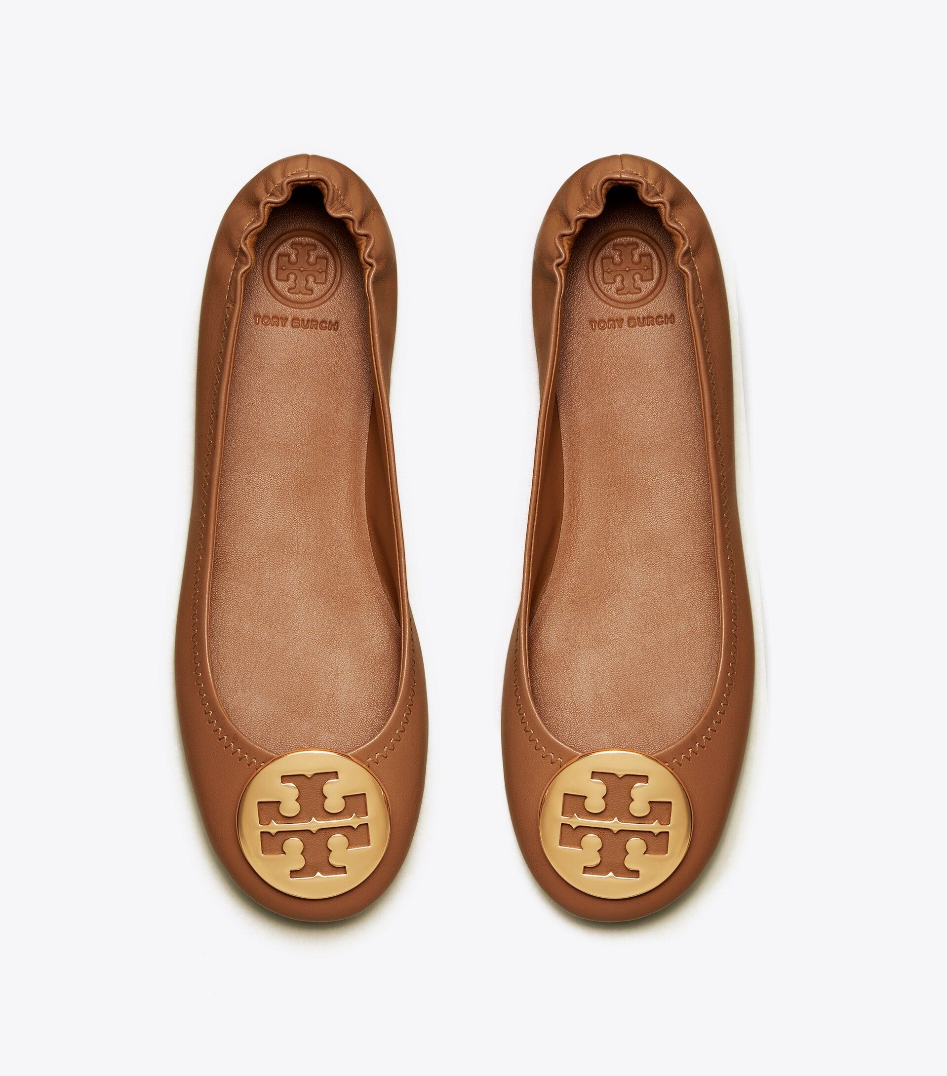 Minnie Travel Ballet Flat, Leather | Tory Burch (US)