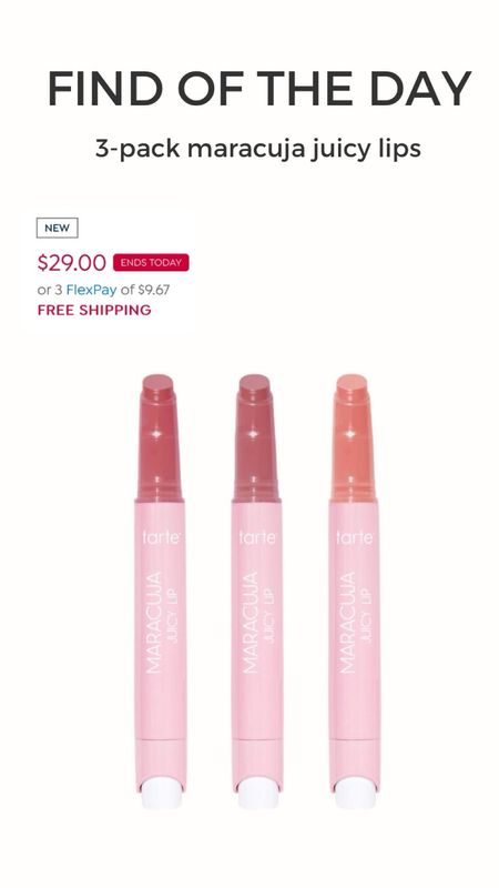 Maracuja juicy lips on major sale!!! This is a great deal 😍💋💄

#LTKBeauty #LTKSaleAlert