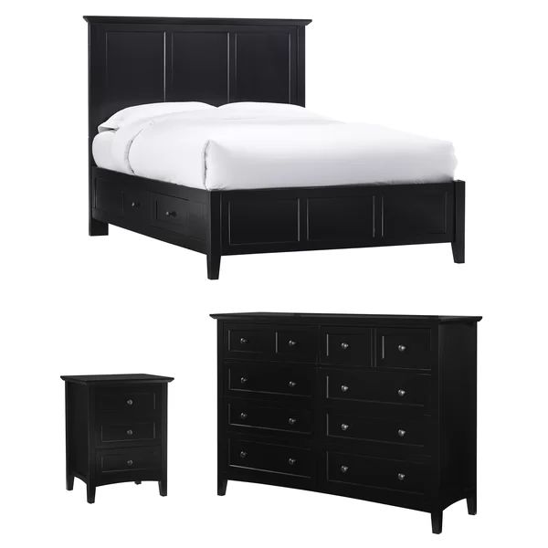 Liesl Solid Wood Platform Configurable Dresser Set | Wayfair North America