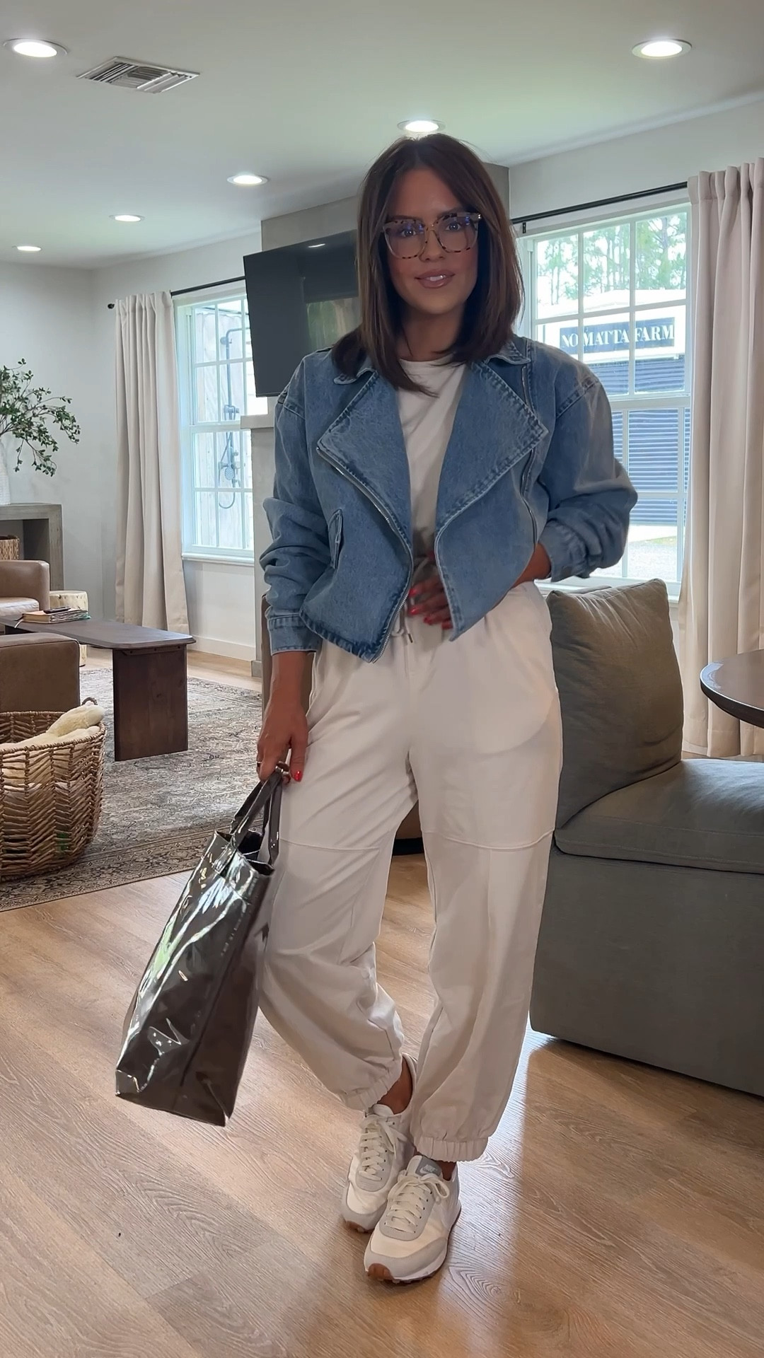 Comfy travel outfit. Snap neck closure for easy on and off
Jumpsuit in a XS 
Jacket in a small
Shoes true to size 

Amazon fashion | travel outfit | jumpsuit 

#LTKFindsUnder50 #LTKStyleTip #LTKPetite