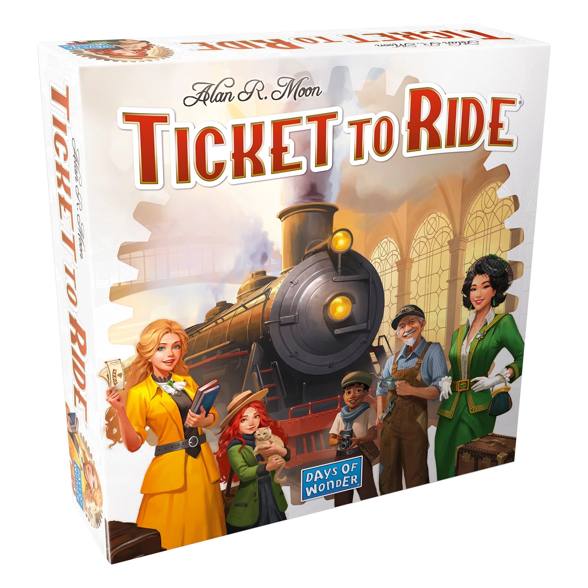 Ticket to Ride Refresh Strategy Board Game for Ages 8+, from Asmodee | Walmart (US)