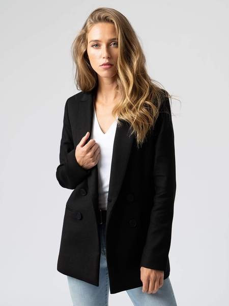 Cambridge Blazer - Black | Saint & Sofia UK