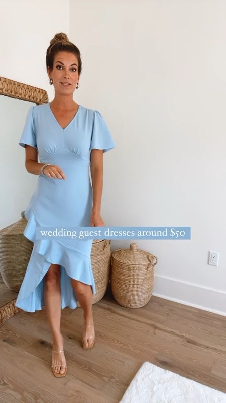 Amazon wedding guest dress options.  

#LTKwedding #LTKunder50 #LTKshoecrush