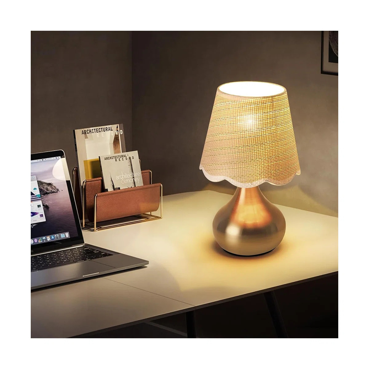 Small Table Lamp - Brass Gold Mini Table Lamps For Bedroom Vinta... | Wayfair North America