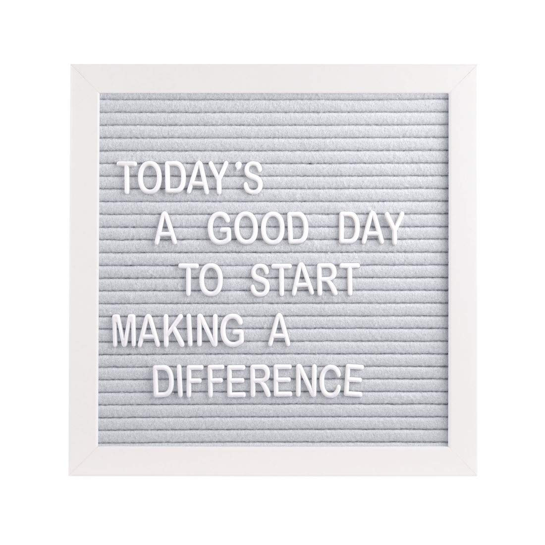 Pearhead Classic Wooden Letterboard, Baby Keepsake Photo Prop, 10x10x0.75 Inch (Pack of 1) | Amazon (US)