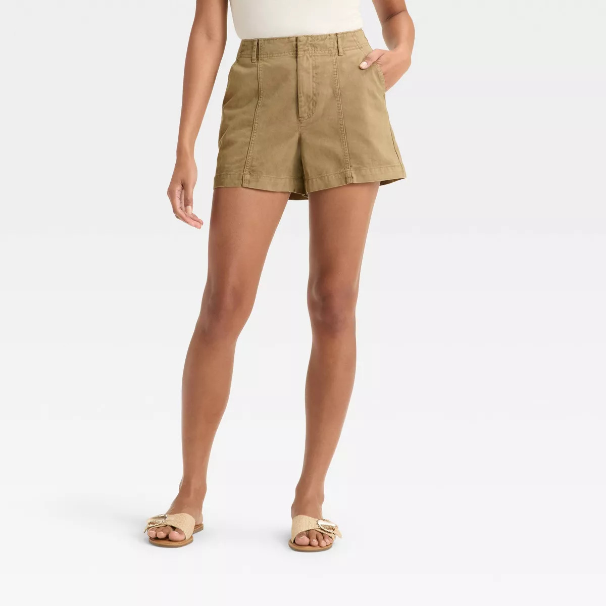Women's High-Rise Trouser Shorts - Universal Thread™ | Target
