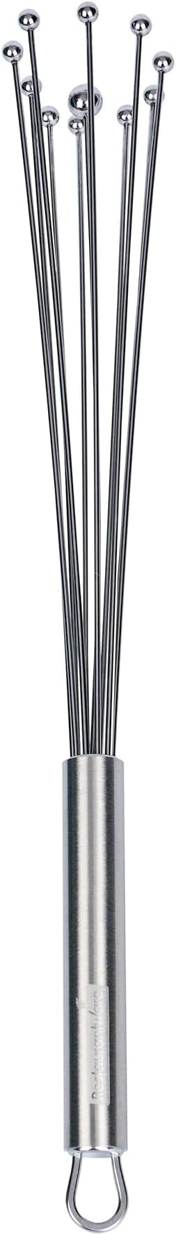 Restaurantware-German Standard 12.6 Inch Ball Whisk, 1 Dishwashable Kitchen Whisk - Ergonomic Han... | Amazon (US)