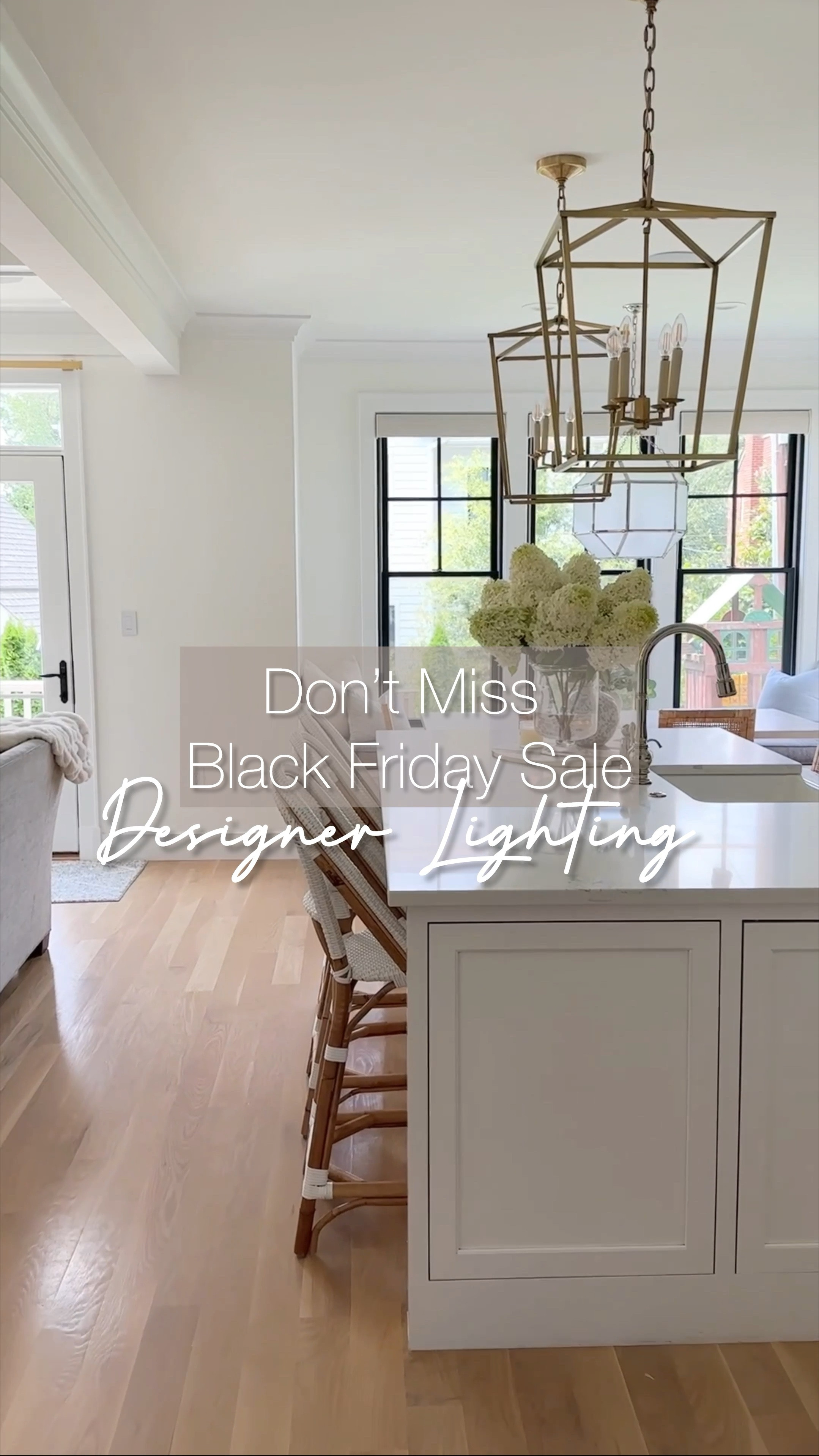 Designer lighting on my home - now on sale for Black Friday! 

#LTKVideo #LTKhome #LTKCyberWeek