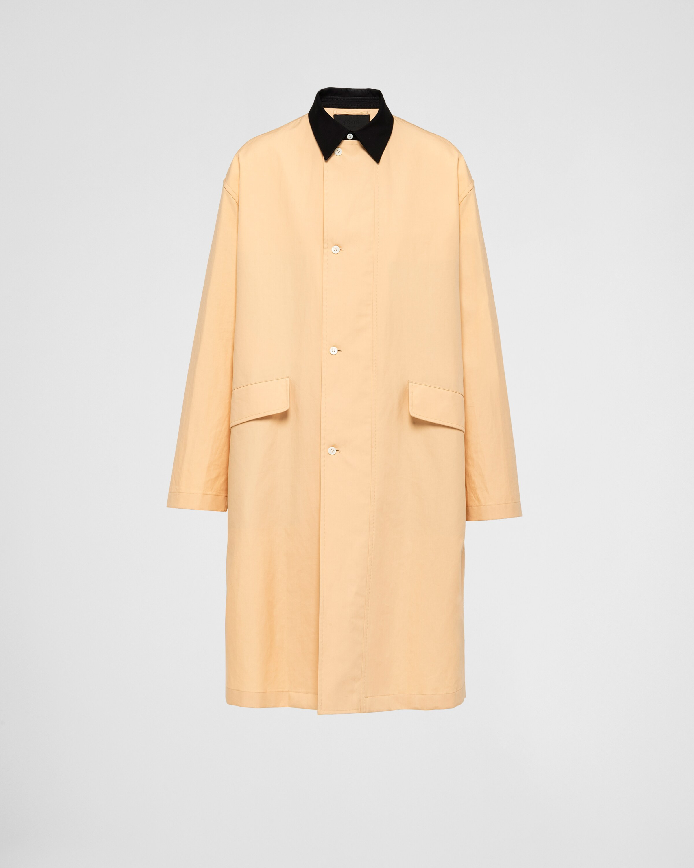 Cotton raincoat | Prada US