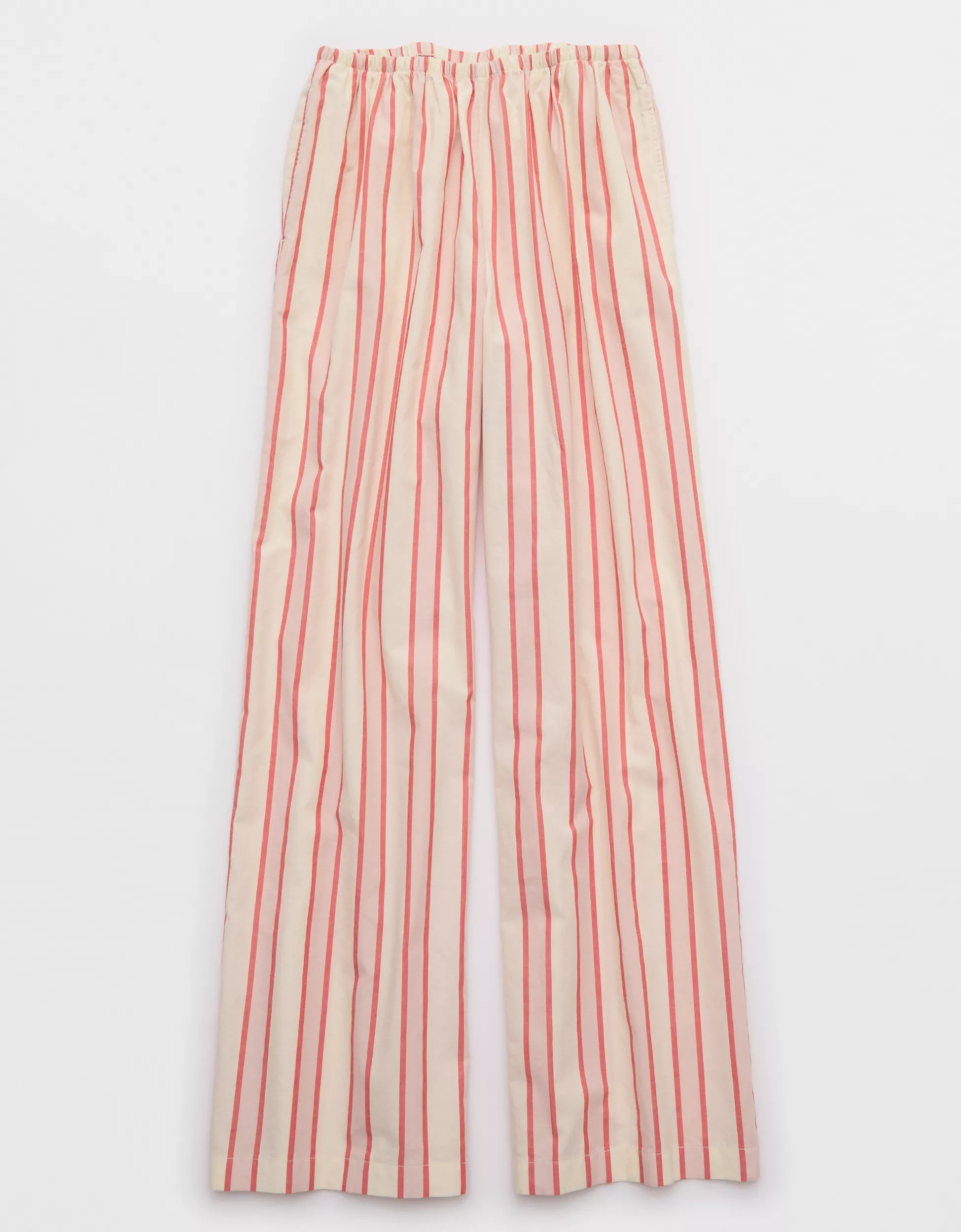 Aerie x Emily + Meritt Cotton Club Stripe Pant | Aerie