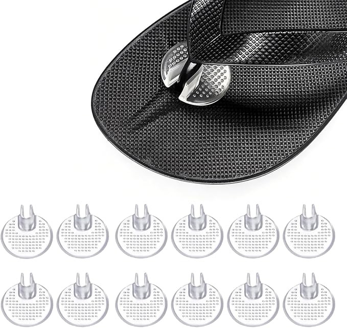Silicone Toe Protectors for Flip Flops, 6 Pairs Thong Sandal Toe Guards, Soft Gel Toe Cushions Be... | Amazon (US)