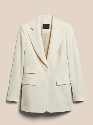 Lido Sculpted Wool Blazer | Banana Republic (CA)