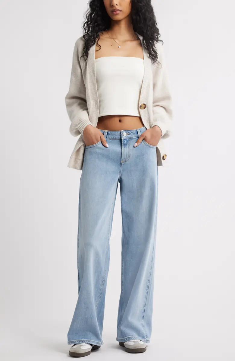 Low Rise Baggy Wide Leg Jeans | Nordstrom
