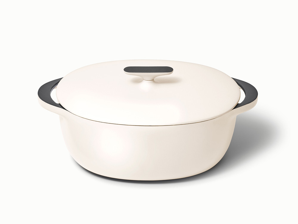 8.5 qt Enameled Cast Iron Oval Dutch Oven | Caraway