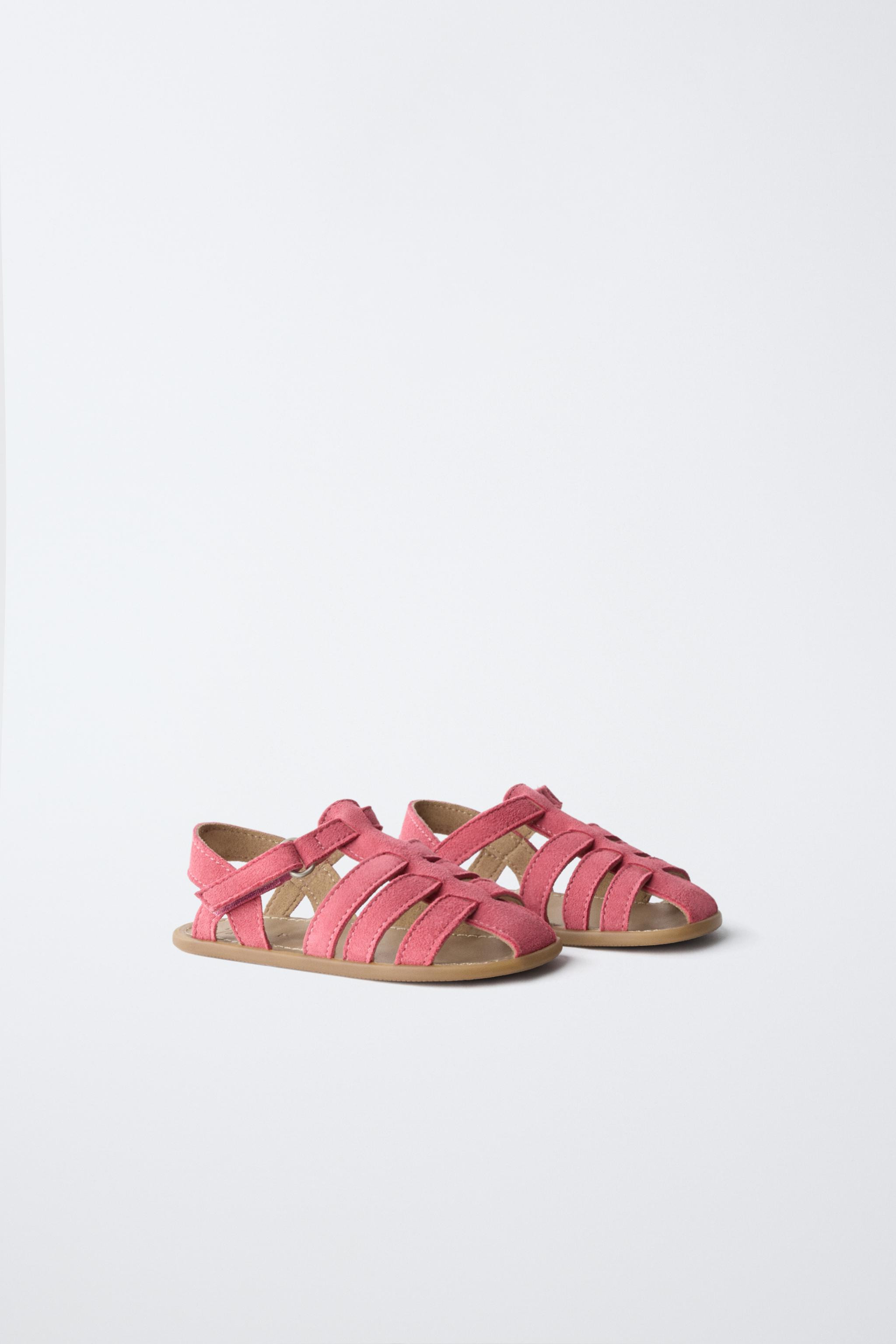 LEATHER FISHERMAN SANDALS | Zara US