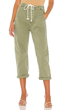 One Teaspoon Safari High Waist Wide Leg in Super Khaki from Revolve.com | Revolve Clothing (Global)