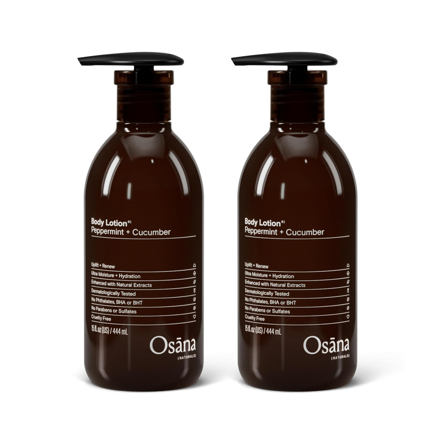 Amazon.com : Osana Body Lotion Moisturizer for Dry Skin with Shea Butter & Coconut Oil, Peppermin... | Amazon (US)