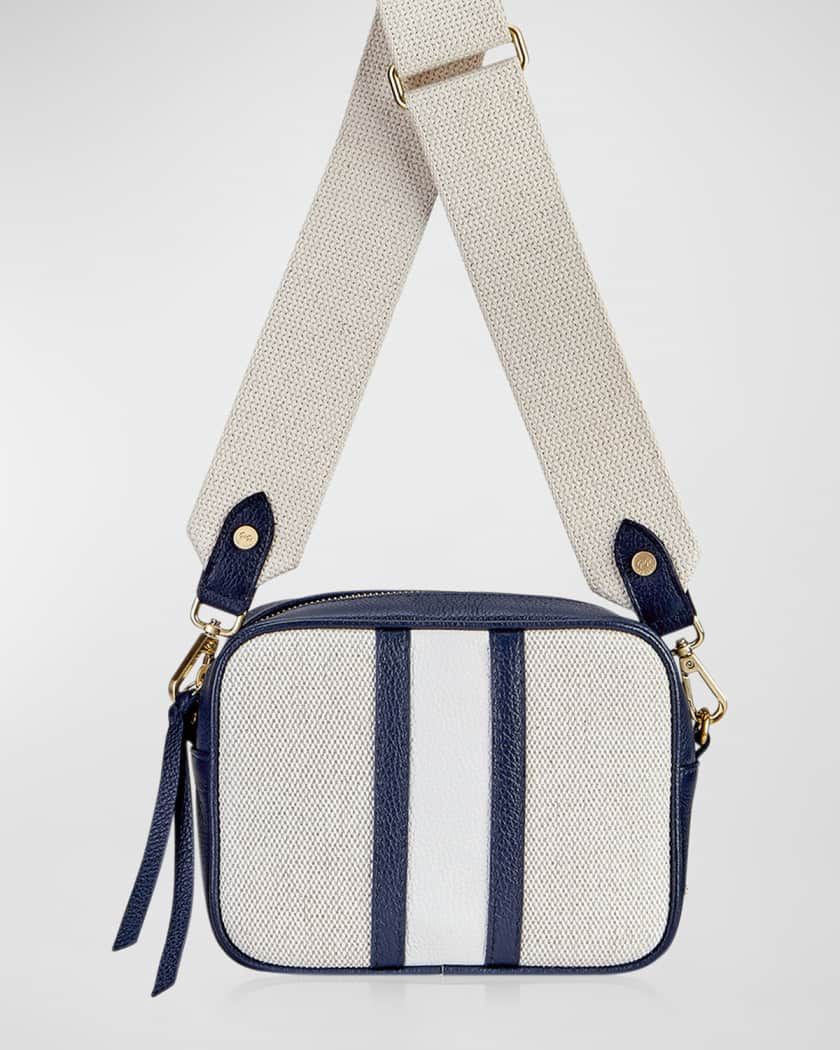 Gigi New York Maddie Canvas Camera Crossbody Bag | Neiman Marcus