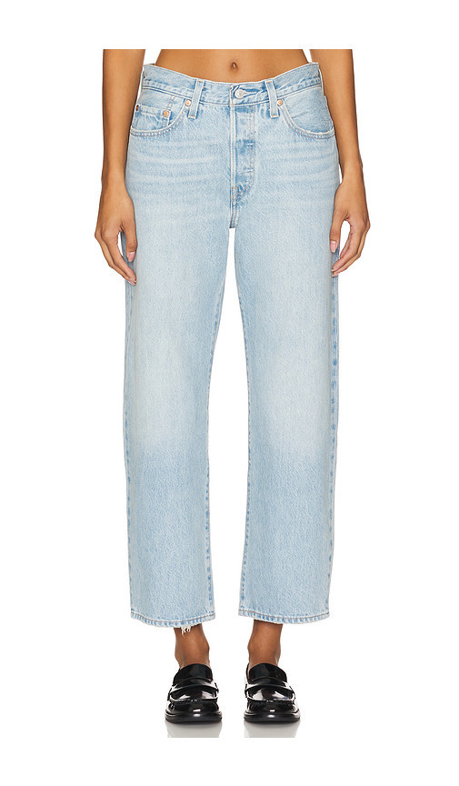 LEVI'S 501 90s Ankle Straight Jeans in Denim-Light. Size 26. Also in 27, 28, 29. | Revolve Clothing (Global)