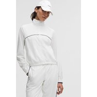 lululemon – Court Rival Tennis-Trainingsjacke für Frauen – Größe 0 in White/Club Blue | lululemon DE