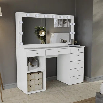 Hokku Designs Fazilet Vanity & Reviews | Wayfair | Wayfair North America