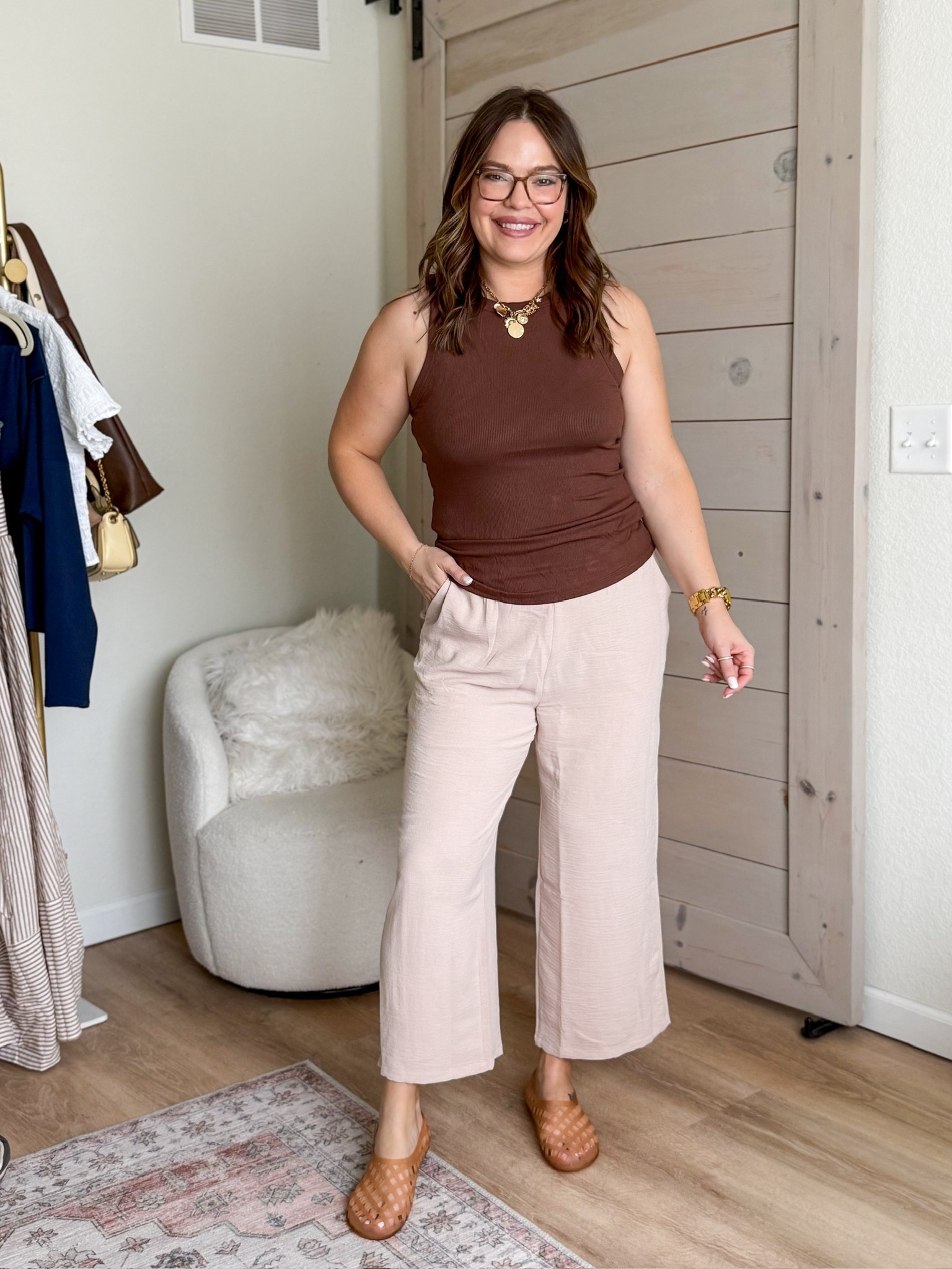 Casual outfit for moms or workwear 

#LTKWorkwear #LTKootd #LTKMidsize