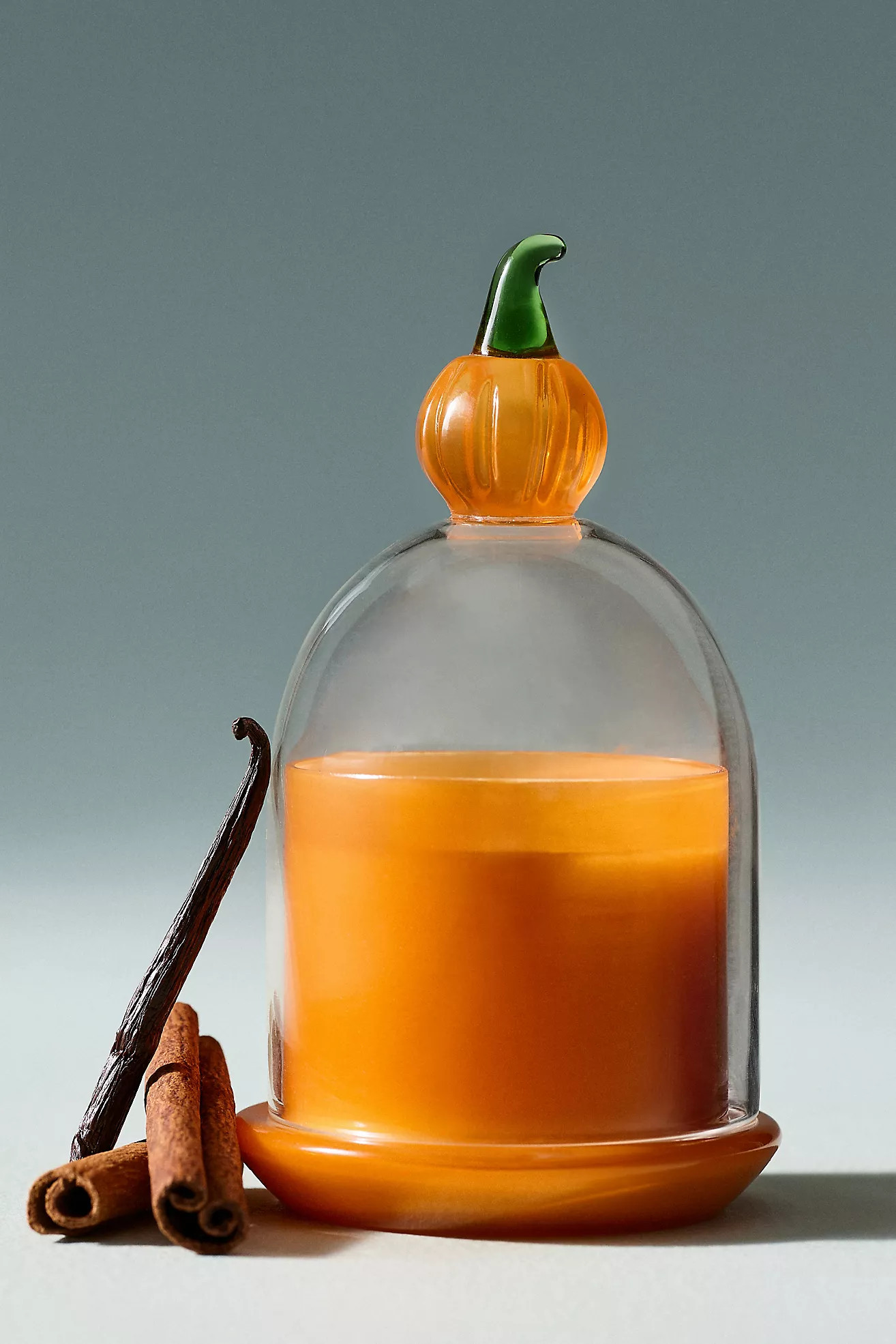 Fall Icon Cloche Pumpkin Sweet Vanilla Glass Candle | Anthropologie (US)