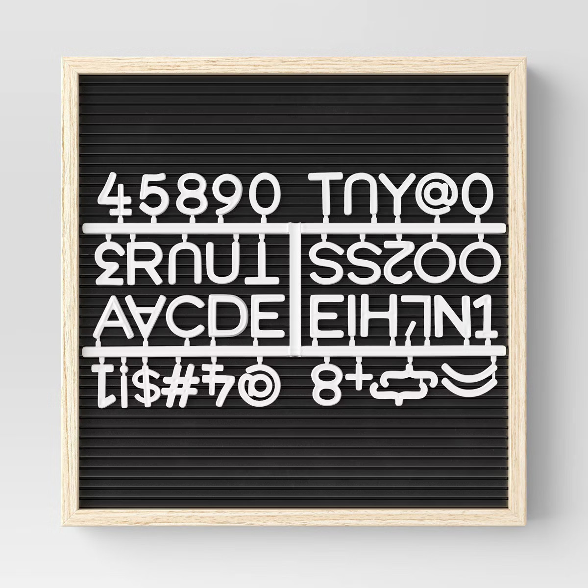11" x 11" Plastic Slat Letterboard - Room Essentials™ | Target