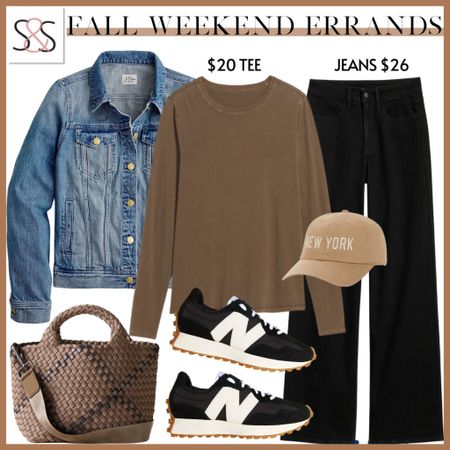 This fall neutral long sleeve tee is on major sale! With black work pants and New Balance sneakers, this outfit is perfect for work and social gatherings  

#LTKSeasonal #LTKshoecrush #LTKworkwear