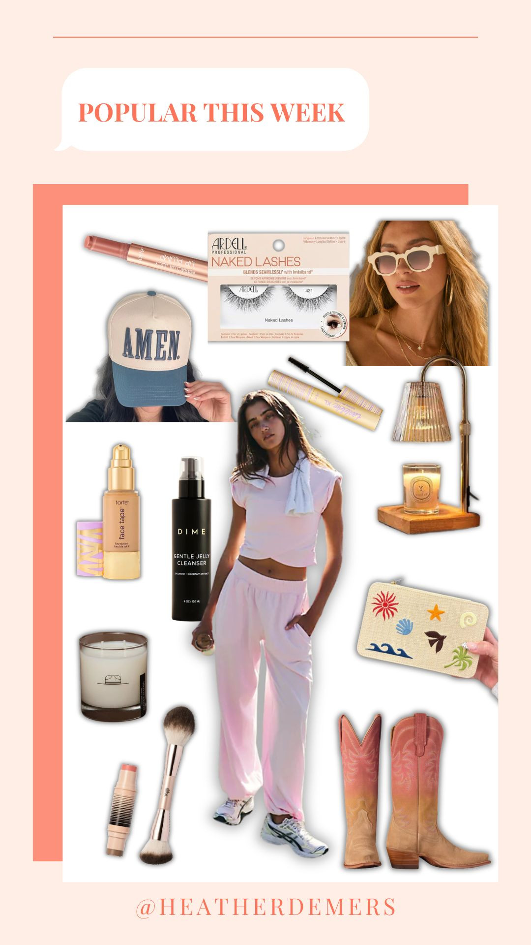 Weekly roundup of current items that I love! ✨

Kenz Kustomz has the perfect hats for Spring/Summer. Use my code HEATHERDEMERS. 

Dibs Beauty tried & true set is a must! Code HEATHERD

The scalloped sunglasses from VICI ❤️🤩Code HEATHERDEMER-S30
 

 

#LTKSeasonal #LTKselfcare #LTKHome