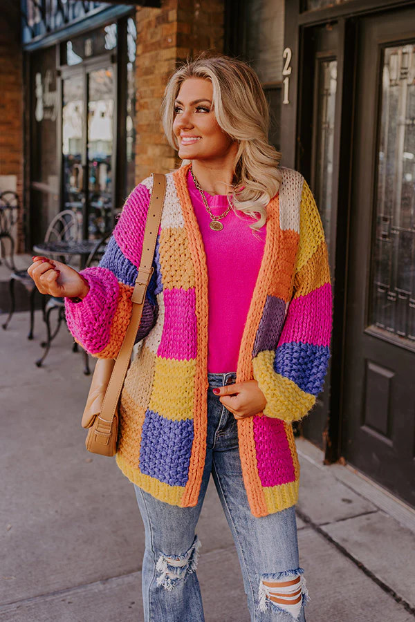 Fall Sunset Knit Cardigan | Impressions Online Boutique