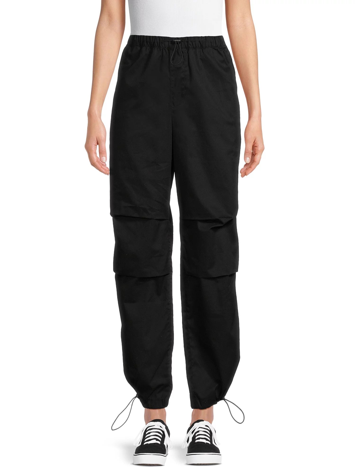 No Boundaries Juniors Parachute Pants, 30” Inseam, Sizes XS-3XL | Walmart (US)