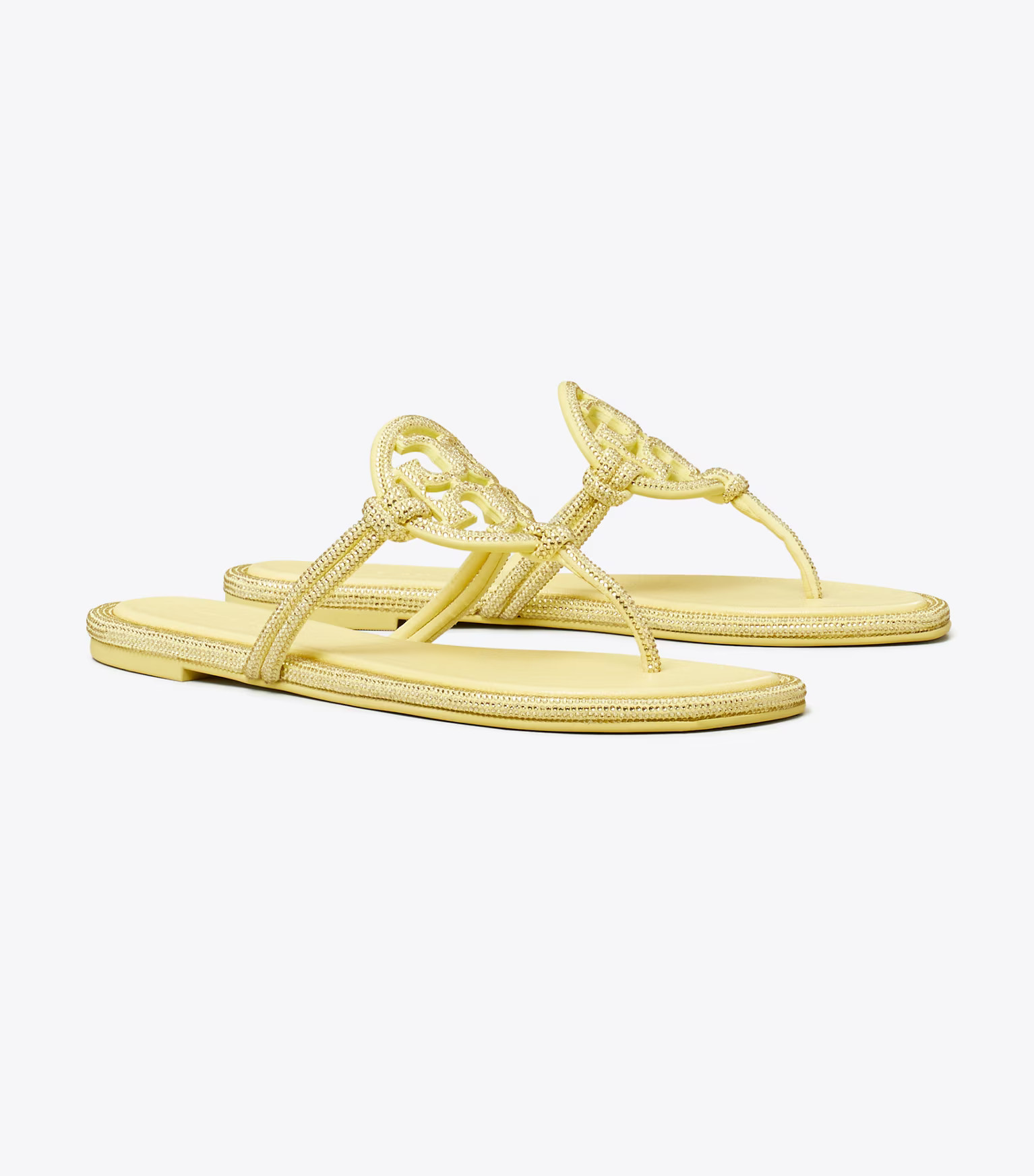 MILLER PAVÉ KNOTTED SANDAL | Tory Burch (US)