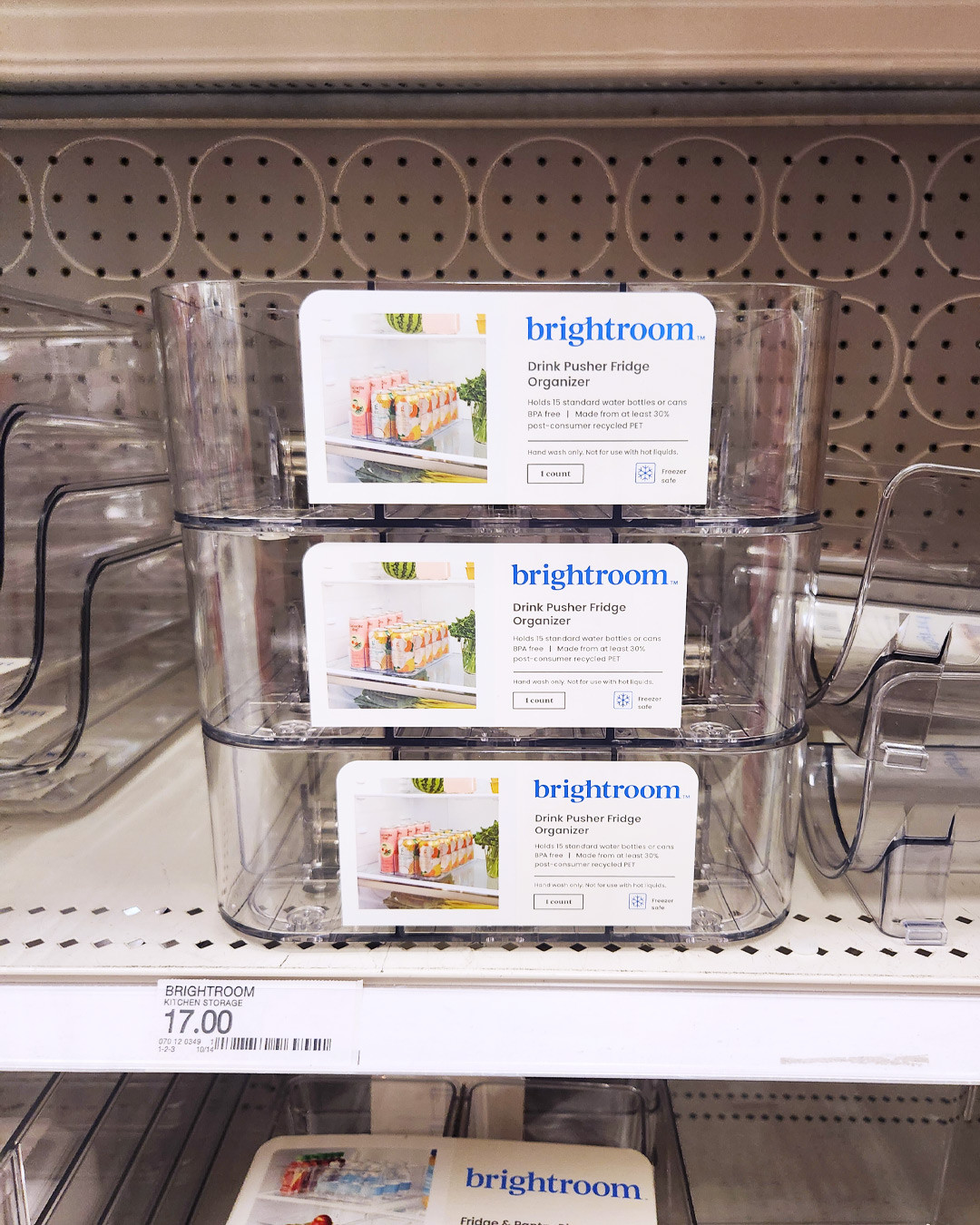 Brightroom Drink Organizer

 #targetdoesitagain #ilovetarget 

 #LTKHome #LTKFindsUnder50