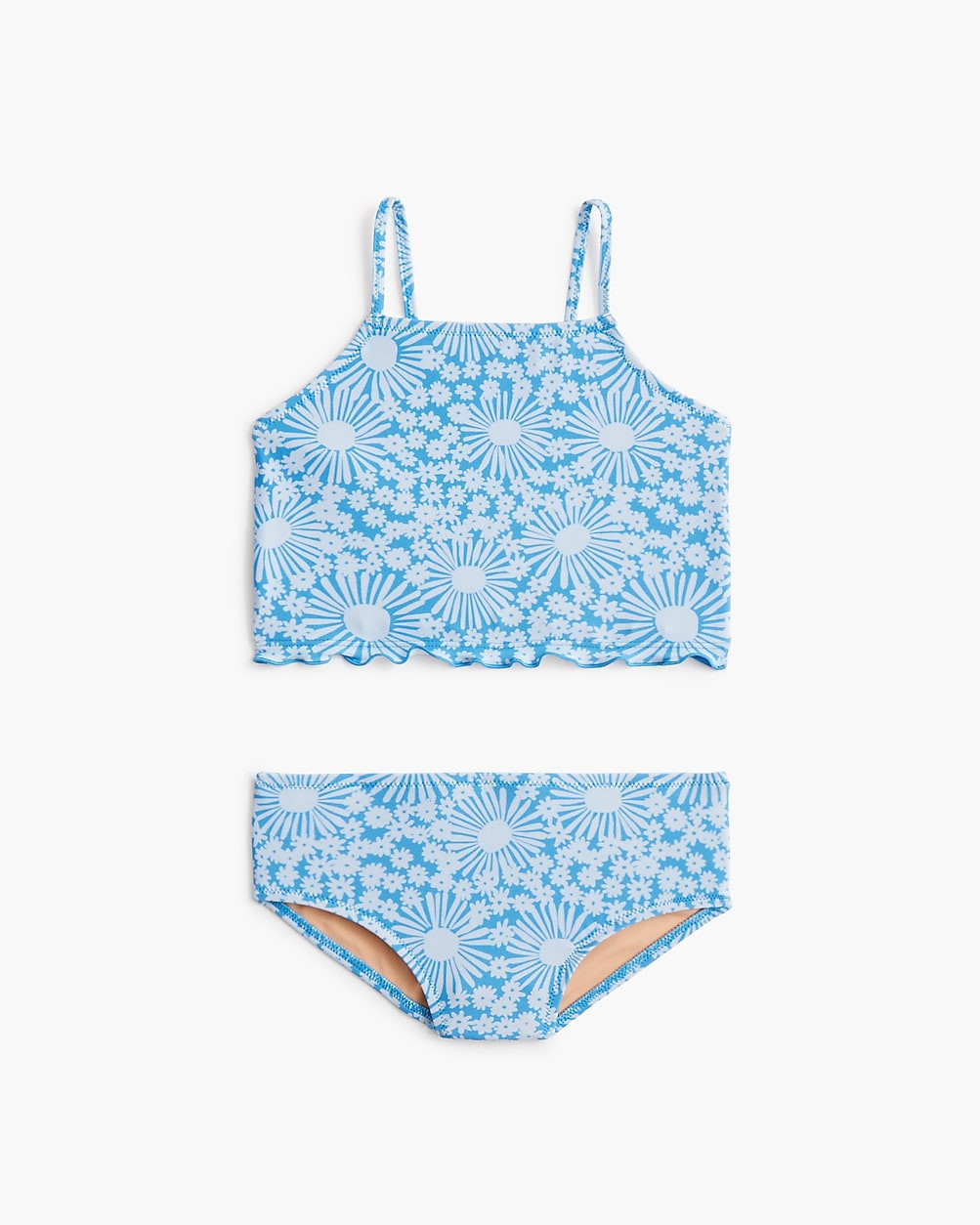 Girls' floral tankini set | J.Crew Factory