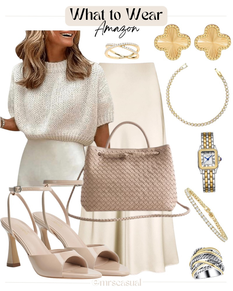 Soft neutrals just look expensive every time ✨ heels or flats with this?

#LTKOver40 #LTKSeasonal #LTKmomlife