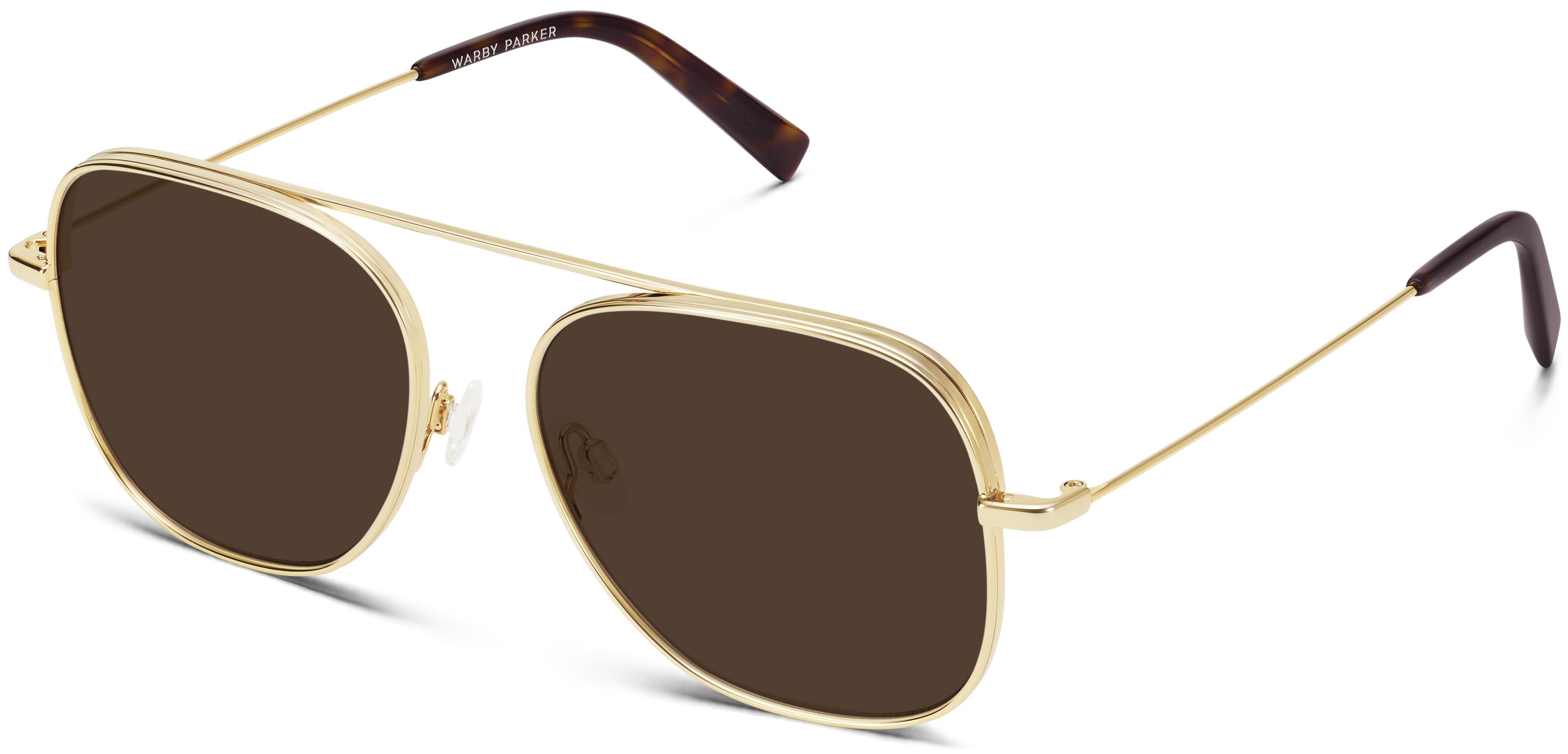 Sade Sunglasses in Polished Gold | Warby Parker | Warby Parker (US)