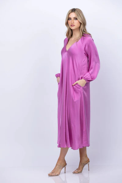 XiRENA Celestine Dress in Orchid Gem | CoatTails LLC