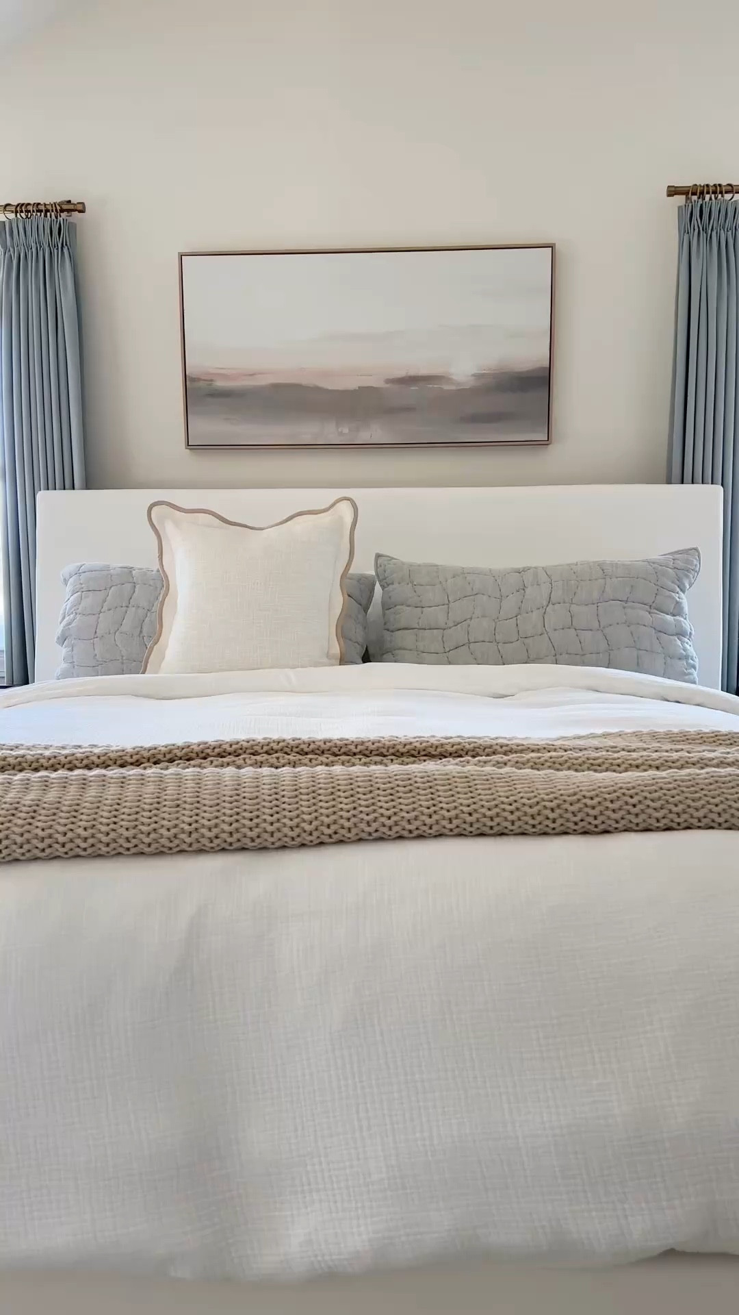 Luxe for less scallop edge pillows from Amazon. These are giving major Serena and Lily vibes! 

#LTKHome
