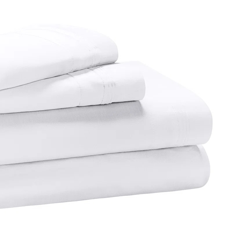 Lunete Egyptian Cotton Sateen Sheet Set | Wayfair North America