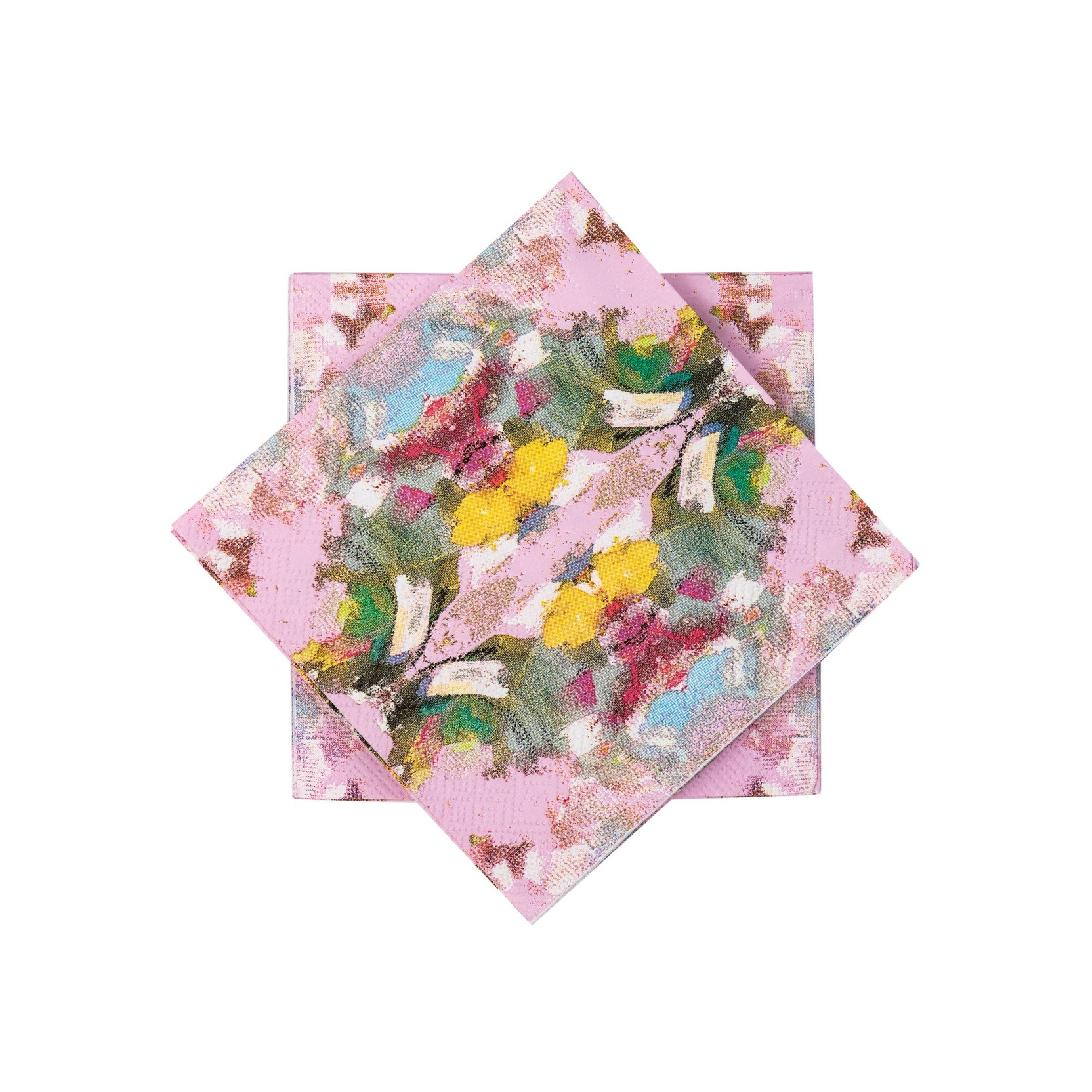 Poppy Pink Cocktail Napkins | Laura Park Designs