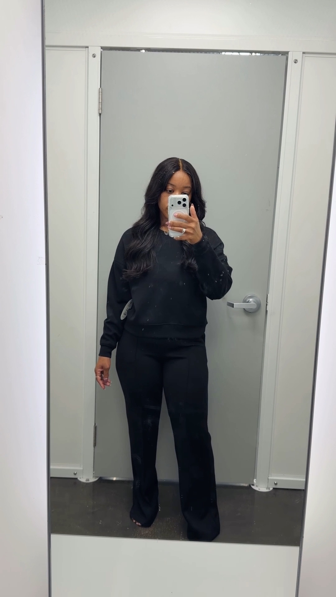 Wearing a size XS in the bottoms(they have stretch) and a small in the tops. They are a bit cropped but the sets are comfortable and perfect for errands or lounging. 

#LTKFindsUnder50 #LTKStyleTip