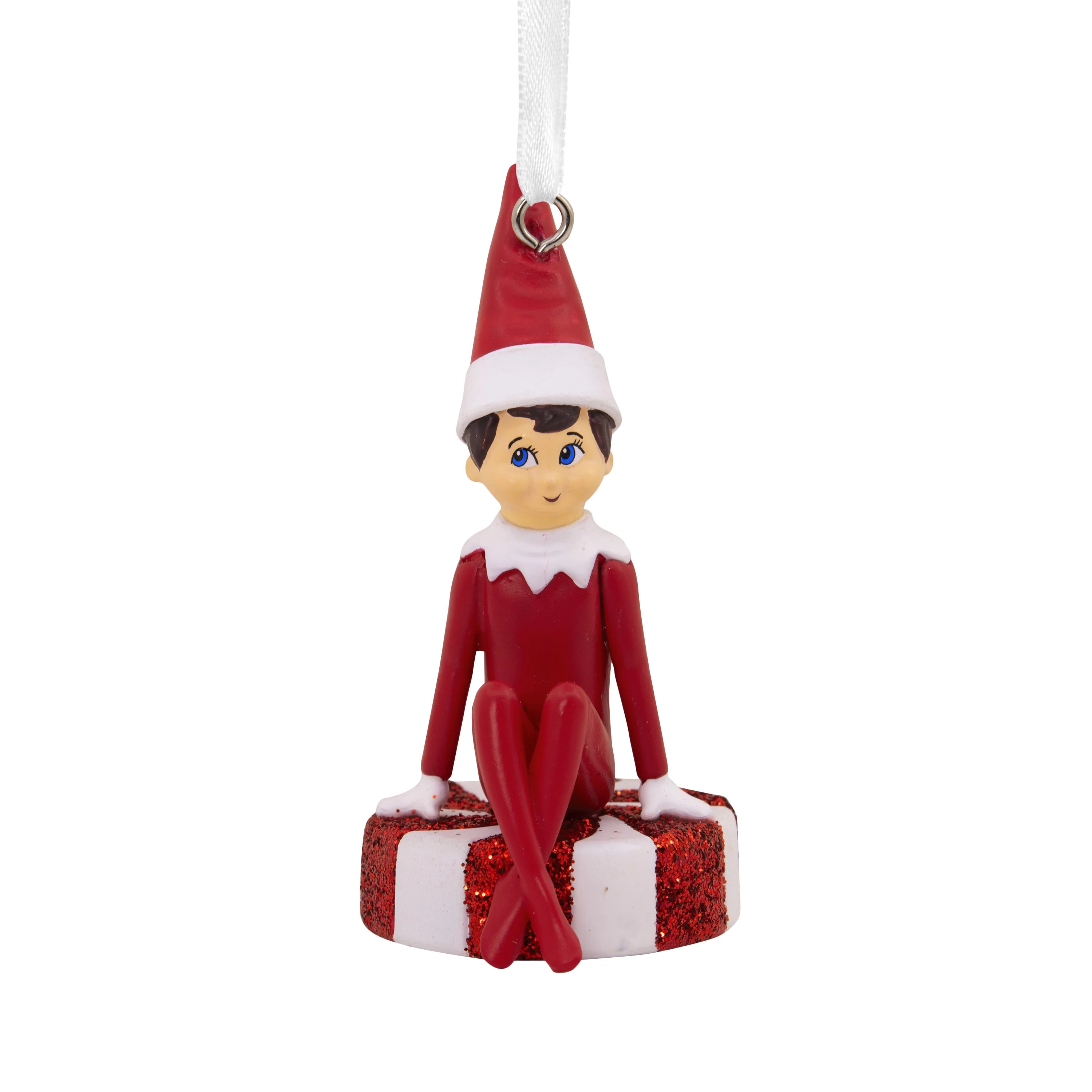Hallmark Ornament (Elf on the Shelf Scout Elf Sitting on Peppermint) - Walmart Exclusive - Walmar... | Walmart (US)