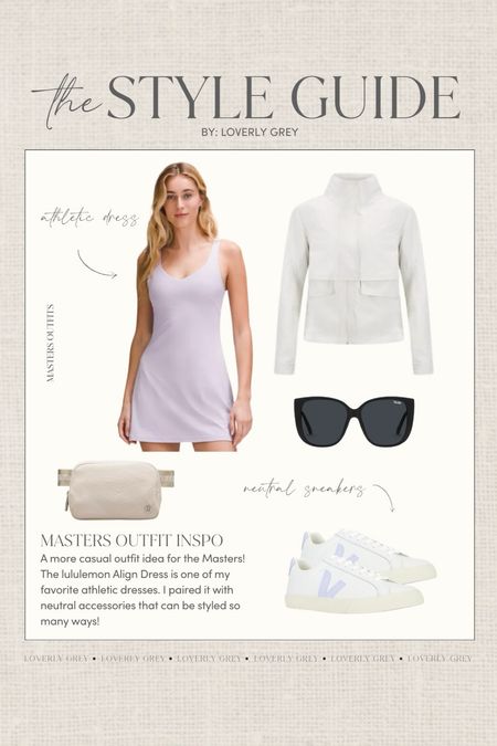 Casual masters outfit idea! This athletic dress is perfect for the day! 

Loverly Grey, Masters outfit 

#LTKSeasonal #LTKstyletip