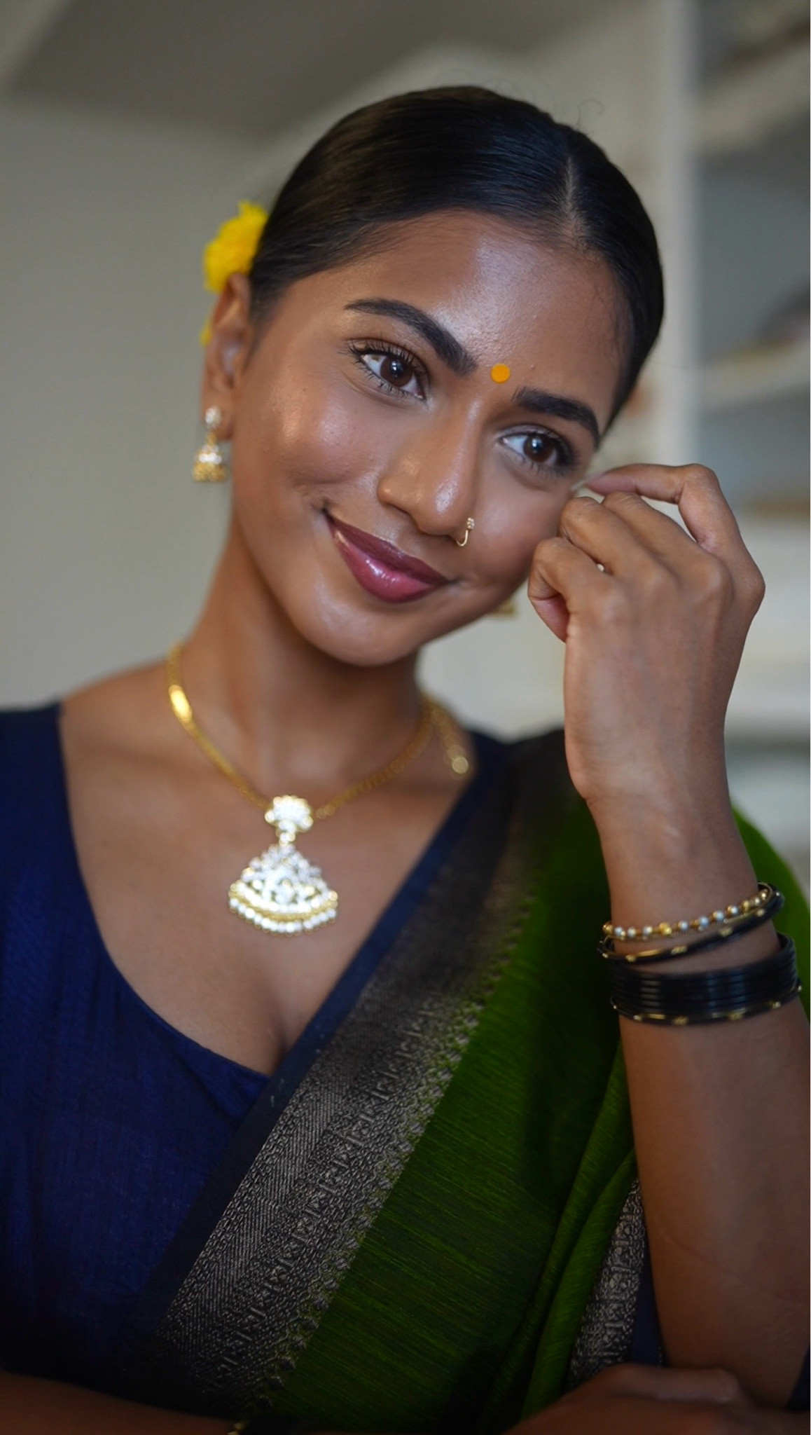 SHADES
Bronzer/Face Pen: NW50
Concealer: 38N
Bronzing Drops: Deep Bronze Glow
Powder: Yellow
Rare Beauty Blush: Hope
Saie Blush: Baby 
Lip Gloss Stick: Spice Cold 
